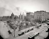 Buffalo New York circa  Lafayette Square